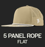 DESERT/DESERT CAMO | 5 PANEL ROPE FLAT | SHOP NOW >