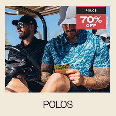 UP TO 70% OFF POLOS | SHOP NOW 🡆