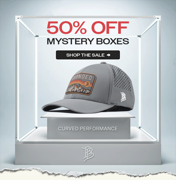 50% OFF MYSTERY BOXES | SHOP HERE >