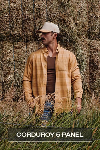 NEW CORDUROY 5 PANEL