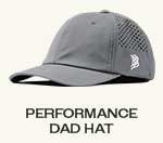 PERFORMANCE DAD HAT| MYSTERY BOXES | SHOP NOW >