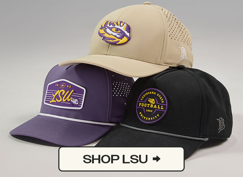 NEW COLLEGE FOOTBALL COLLECTION | LSU | SHOP NOW 🡆
