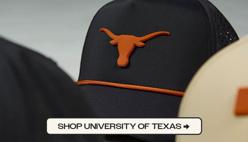 UNIVERSITY OF TEXAS - OFFICIALLY LICENSED | SHOP HERE >