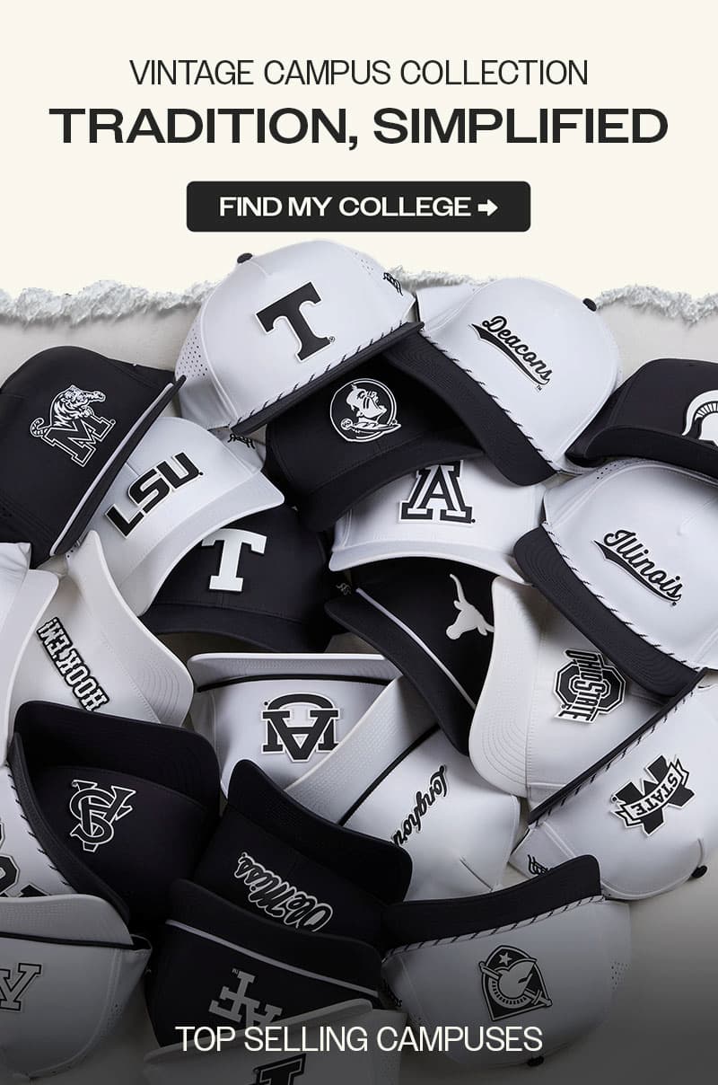 VINTAGE CAMPUS COLLECTION | SHOP HERE >