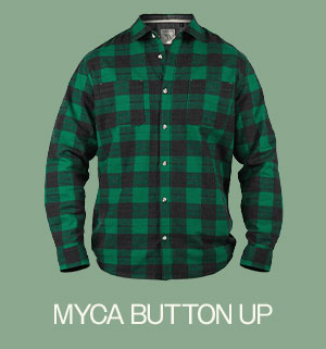 SHOP MYCA BUTTON UP >