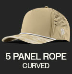 DESERT/DESERT CAMO | 5 PANEL ROPE CURVED | SHOP NOW >