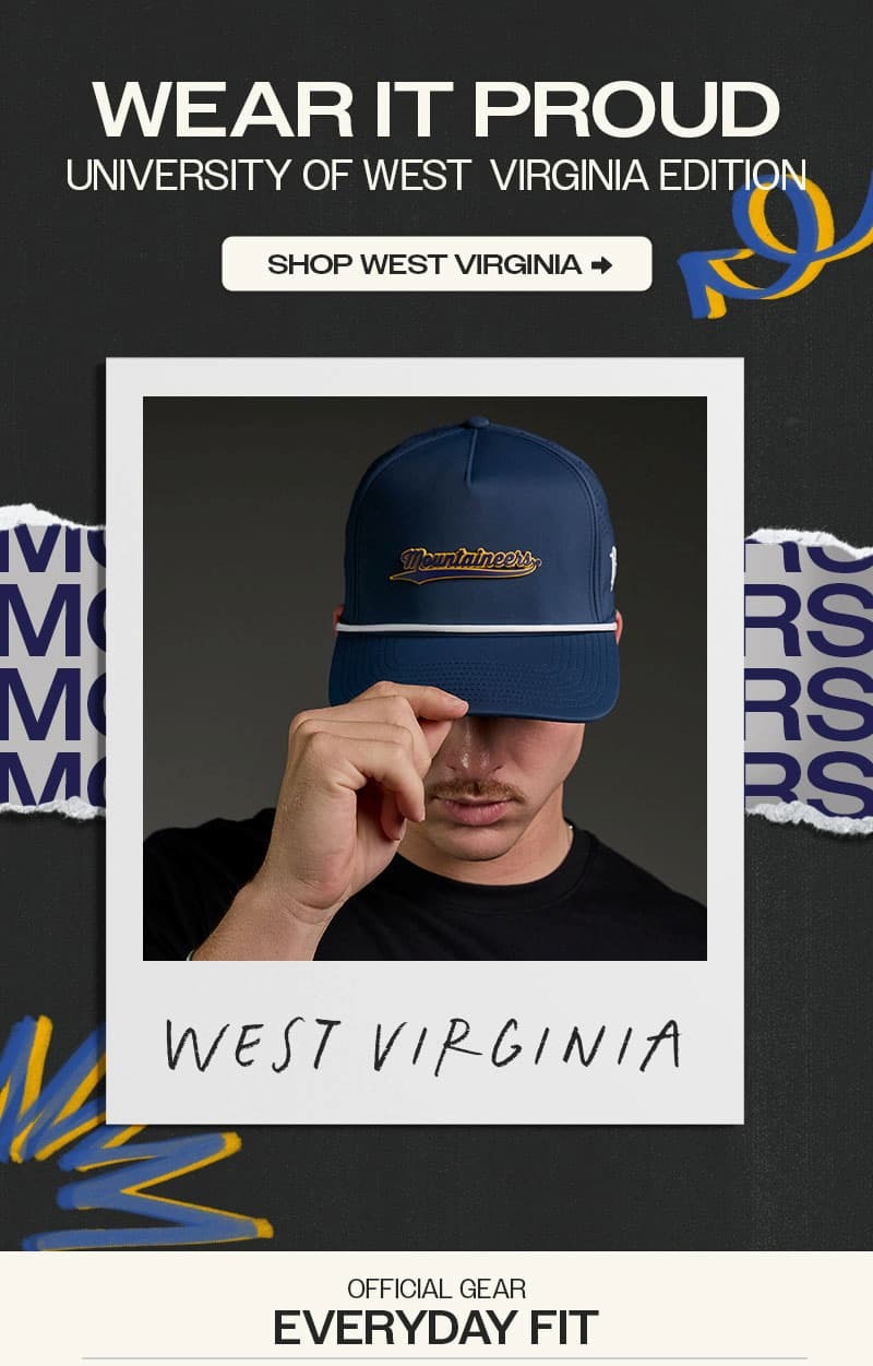 WEST VIRGINIA UNIVERSITY - OFFICIALLY LICENSED | SHOP HERE >