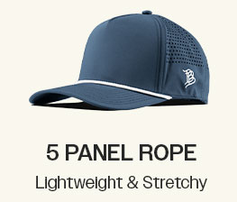 5 PANEL ROPE HEADWEAR | LIGHTWEIGHT AND STRETCHY >