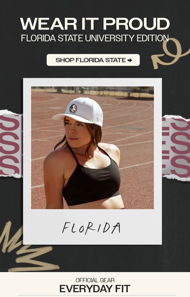 FLORIDA STATE UNIVERSITY - OFFICIALLY LICENSED | SHOP HERE >