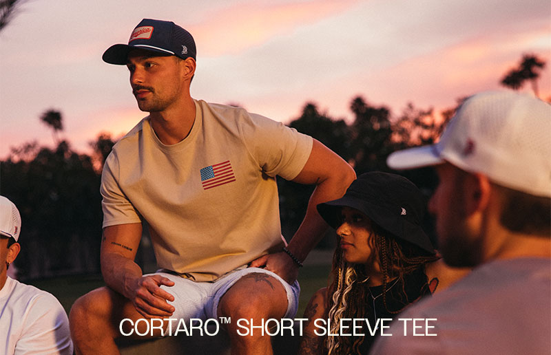 CORTARO SHORT SLEEVE TEES | SHOP NOW >