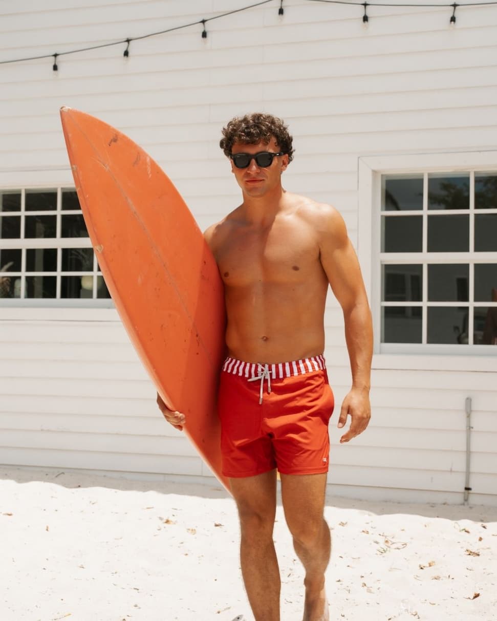Le Club Men Swim Trunks Features