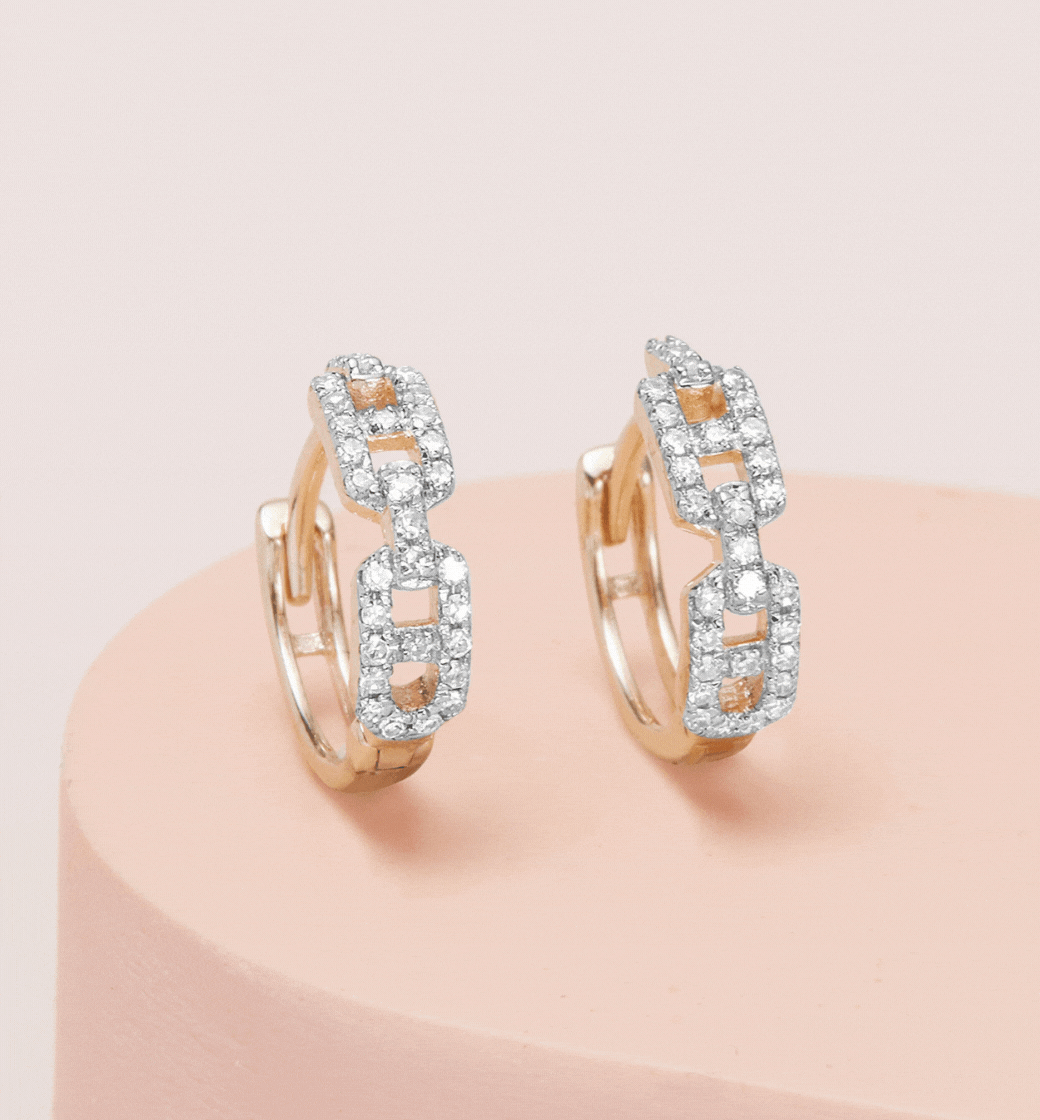 Fine Diamond Maritime Huggies Stone And Strand