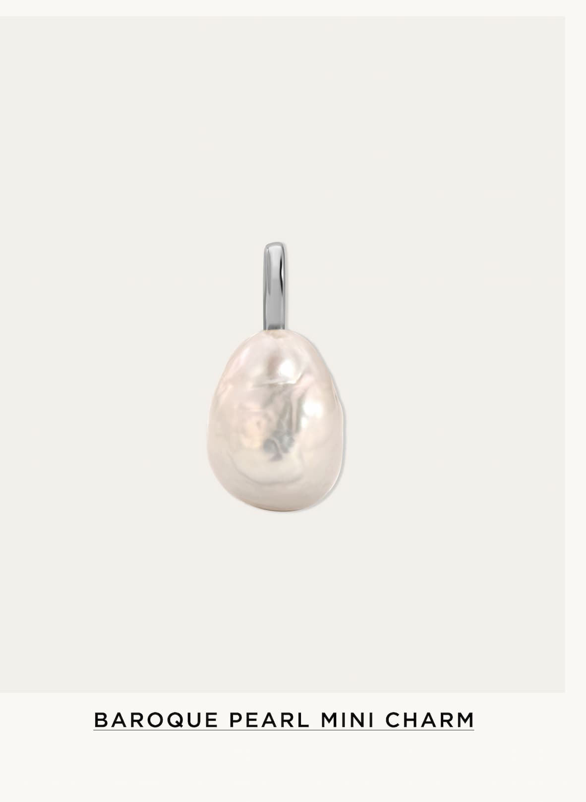 Baroque Pearl Mini Charm
