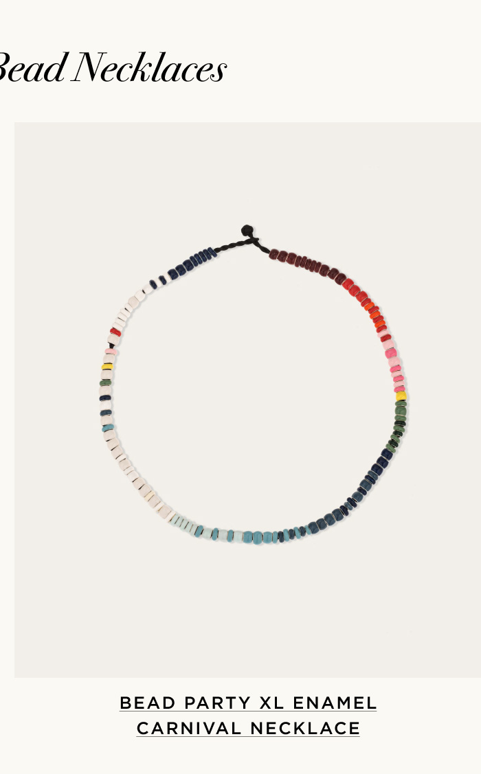 Bead Party XL Enamel Carnival Necklace 