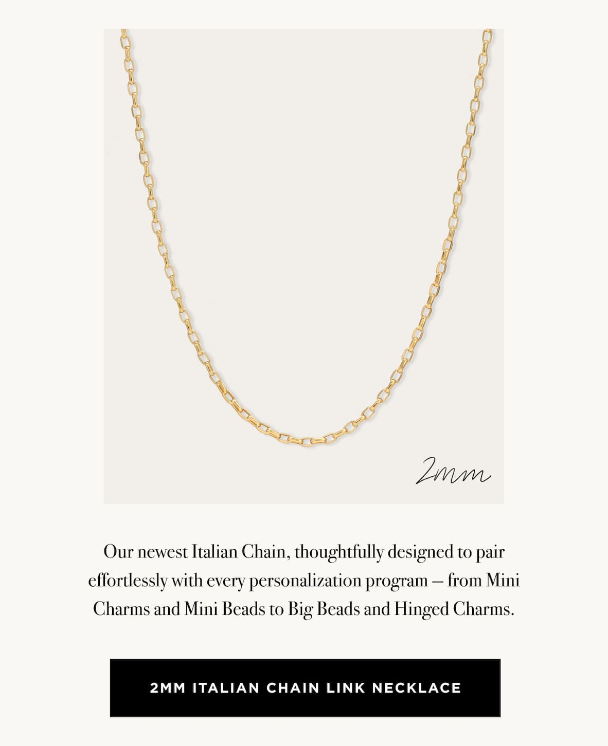 2mm Italian Chain