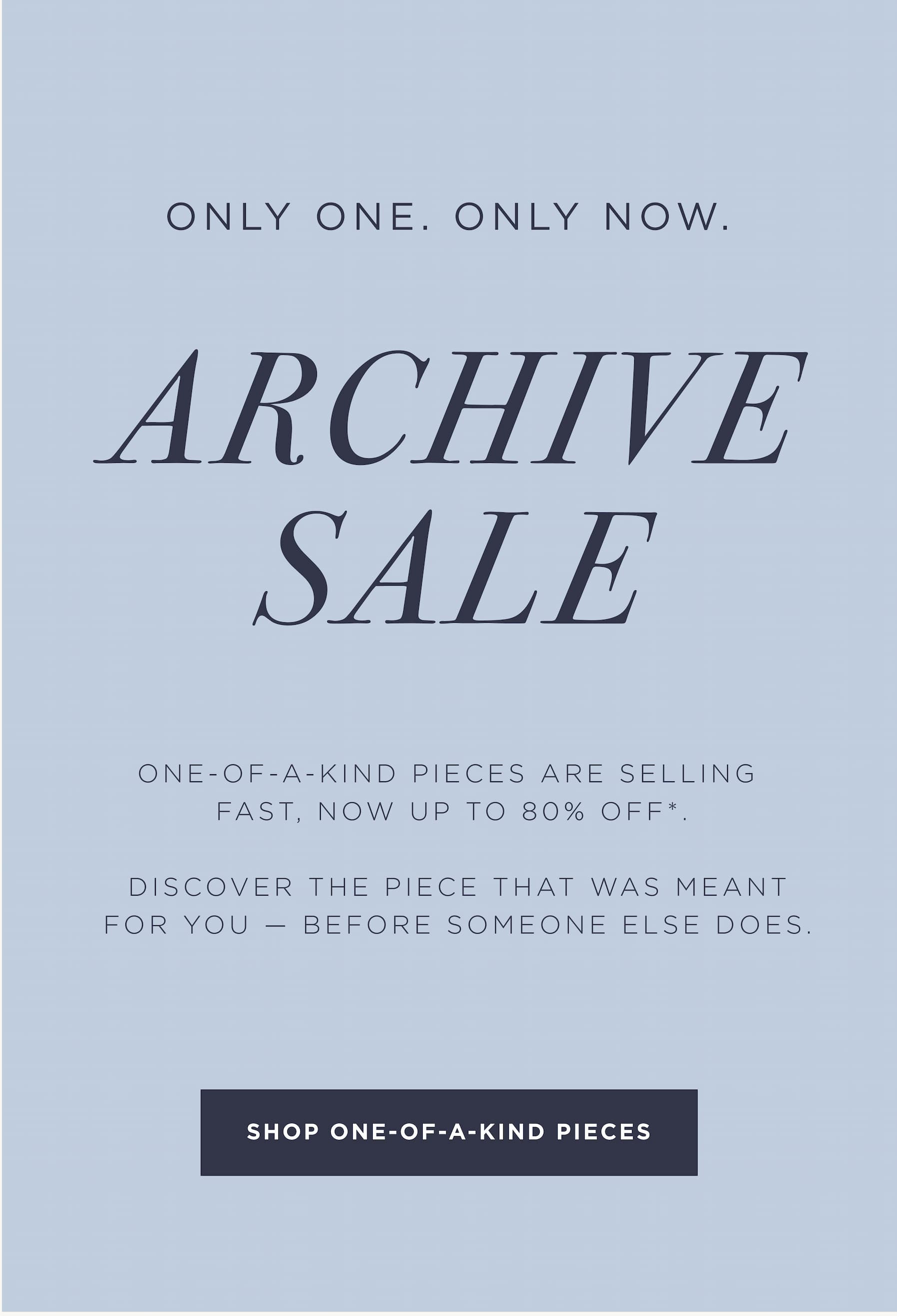 Shop The Archive Sale