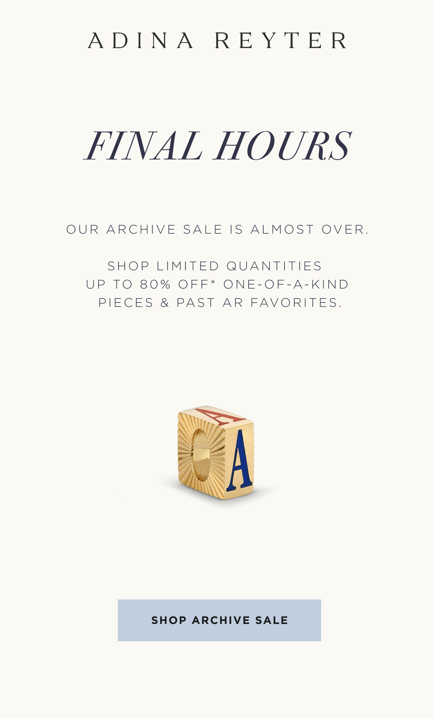 Shop The Archive Sale