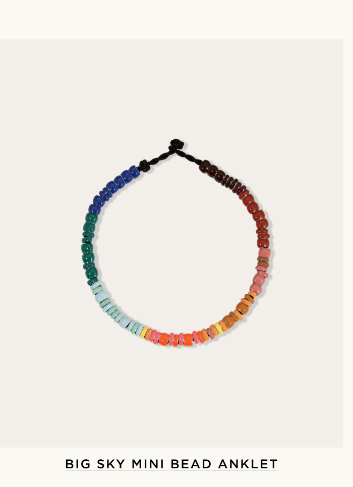 Big Sky Mini Bead Anklet