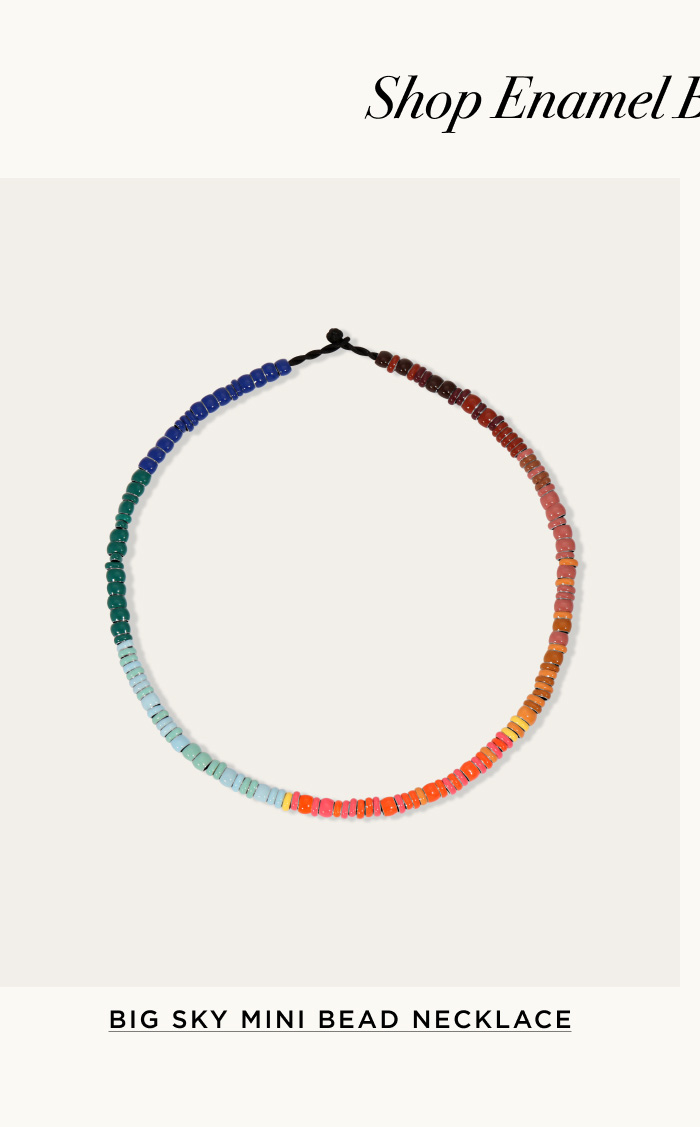 Big Sky Mini Bead Necklace
