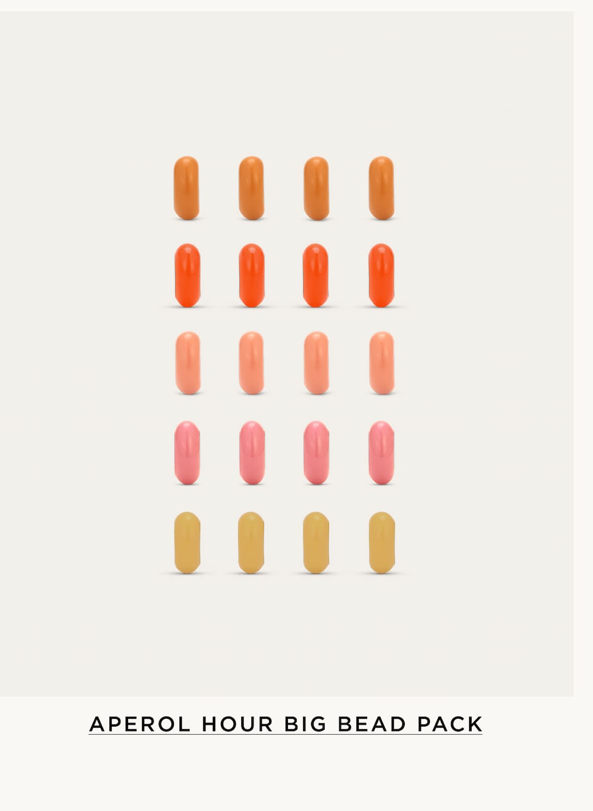 Aperol Hour Big Bead Pack