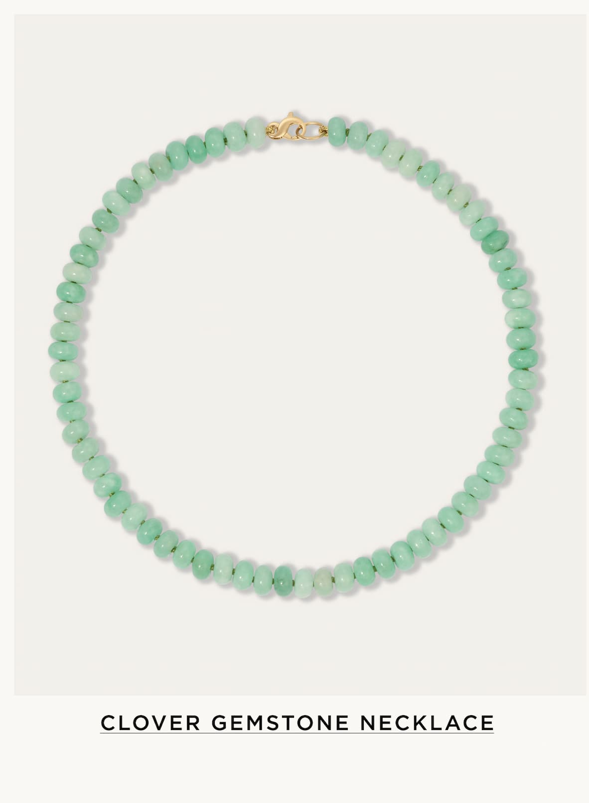 Clover Gemstone Necklace