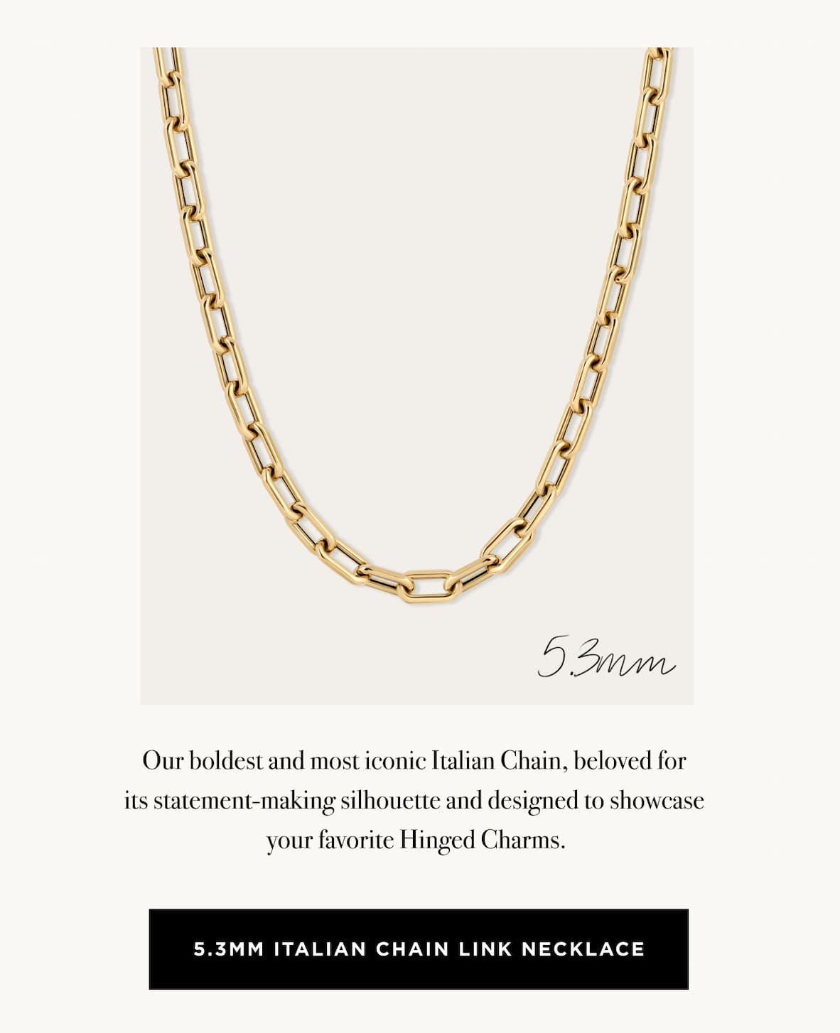 5.3mm Italian Chain 