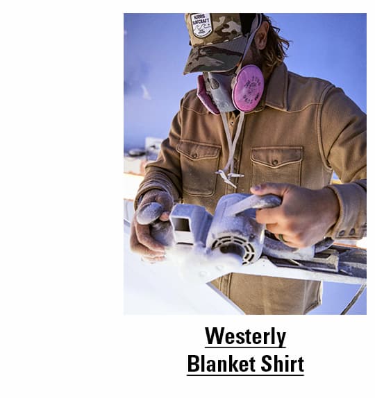 westerly blanket shirt