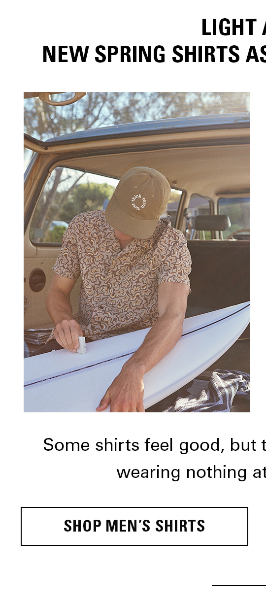 Shop Mens Lightweight Shirts