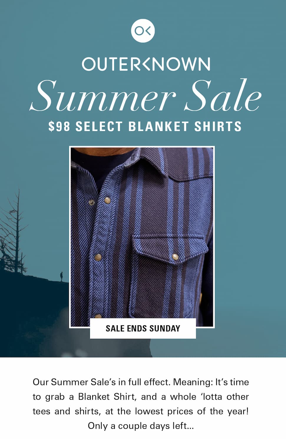$98 Blanket SHirts