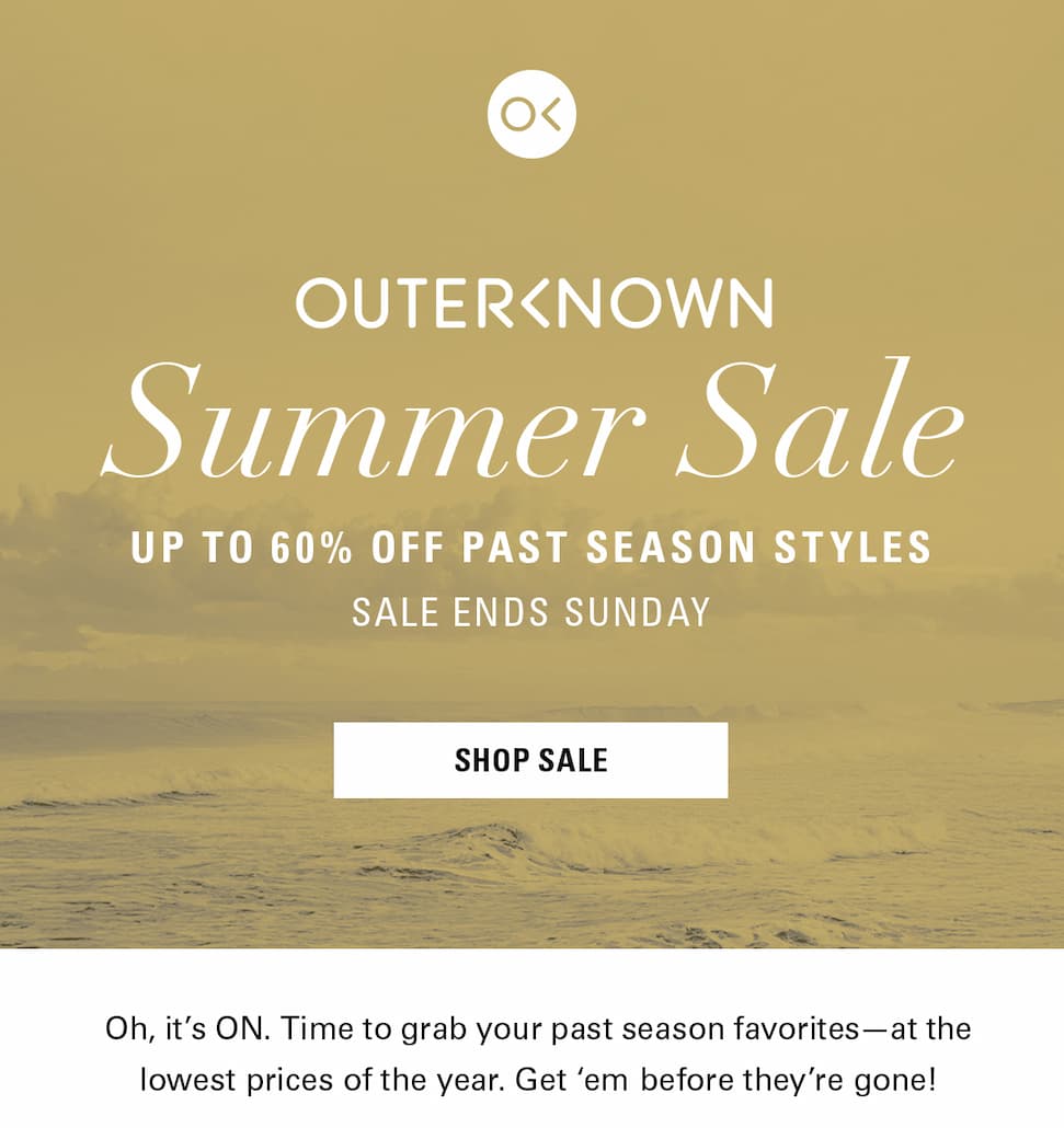 Summer Sale Newness