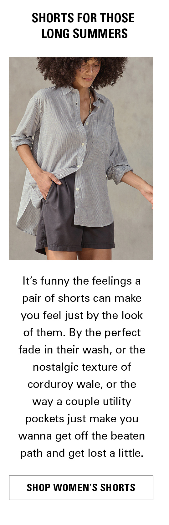 Long Summers Mean Shorts Season 