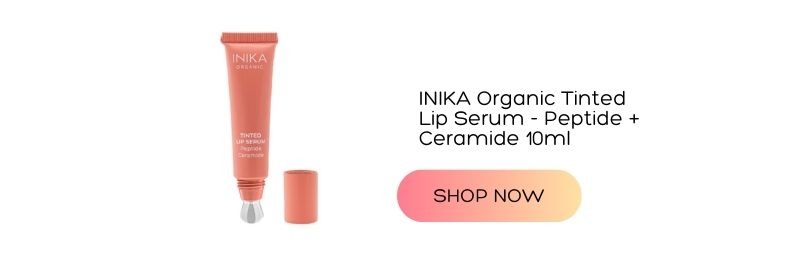 INIKA Organic Tinted Lip Serum - Peptide + Ceramide 10ml