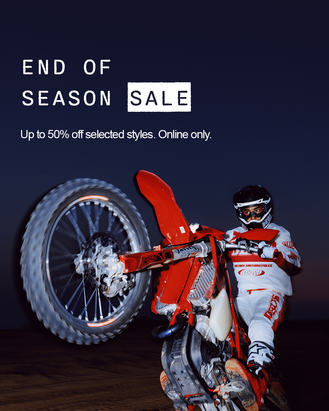 End of Season Sale