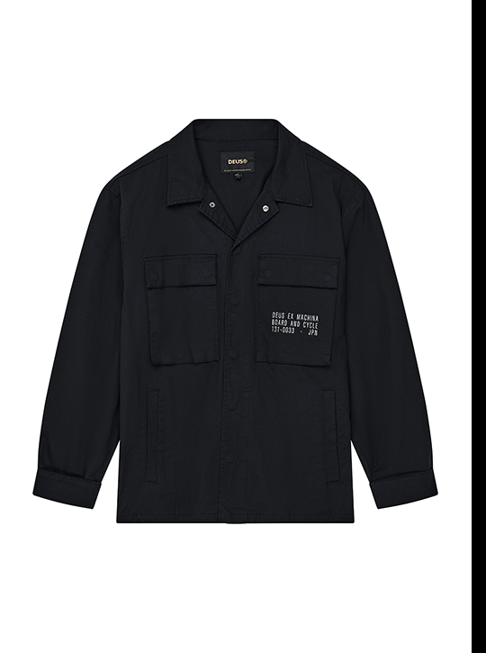 Tommy Poplin Black
