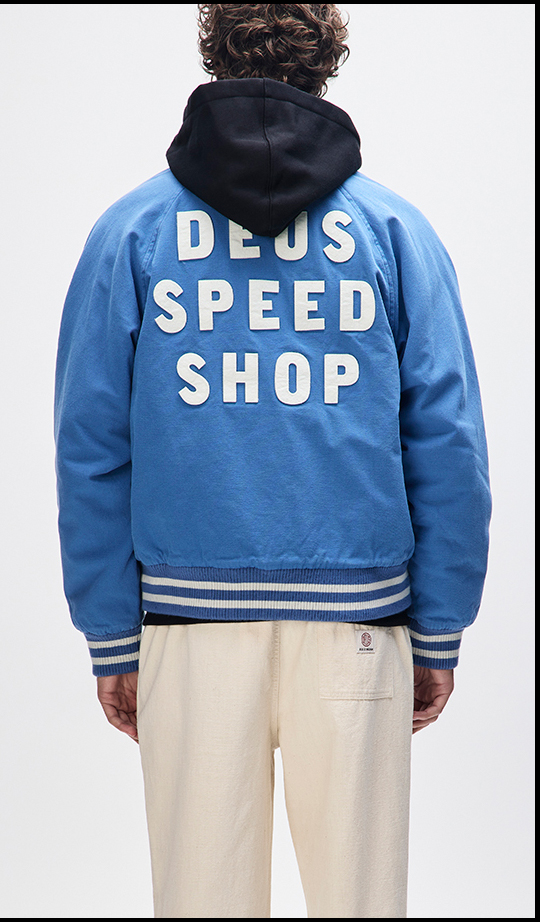 Stadium Jacket Blue