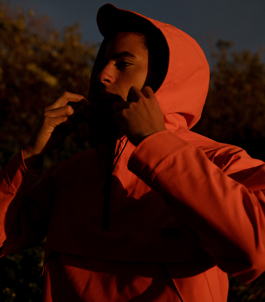 The Orange Riptide Smock Jackets