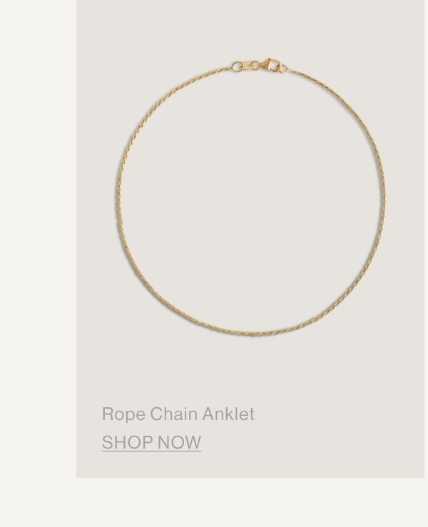 Rope Chain Anklet