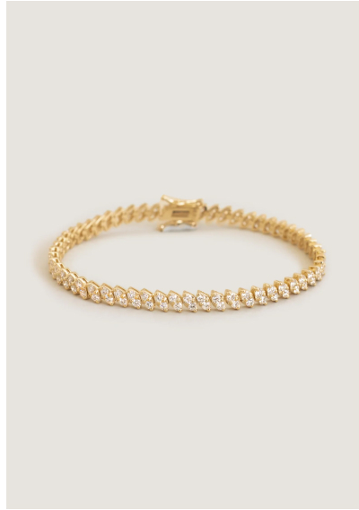 Sofia Marquise Shaped Tennis Bracelet Diamond