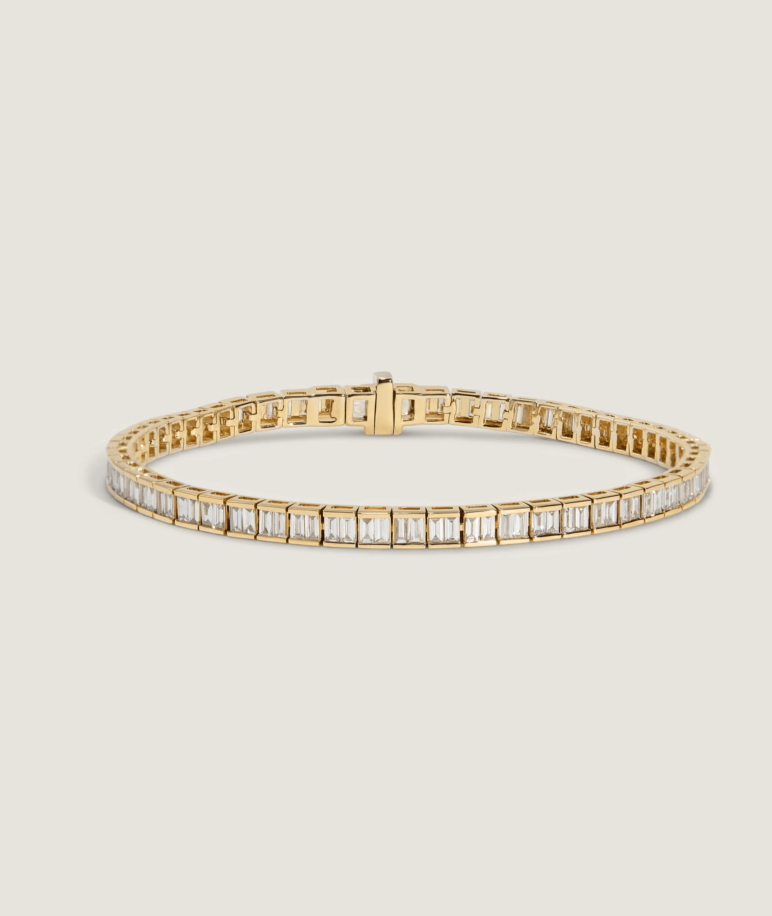 Wimbledon Baguette Tennis Bracelet