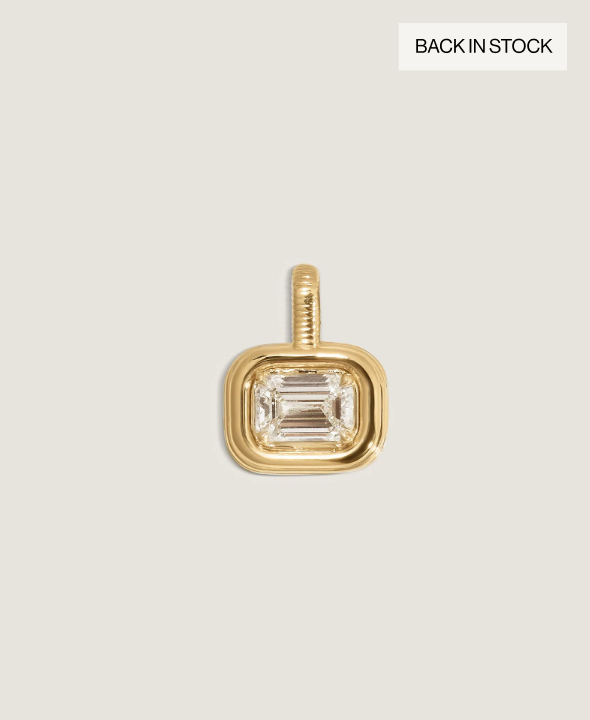 Margot Pendant Emerald Cut Diamond