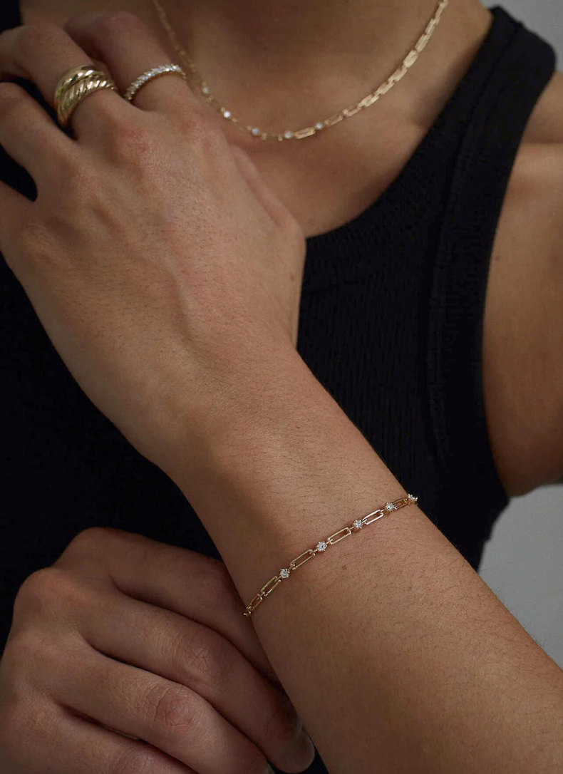 North Star V Anniversary Bracelet Diamond
