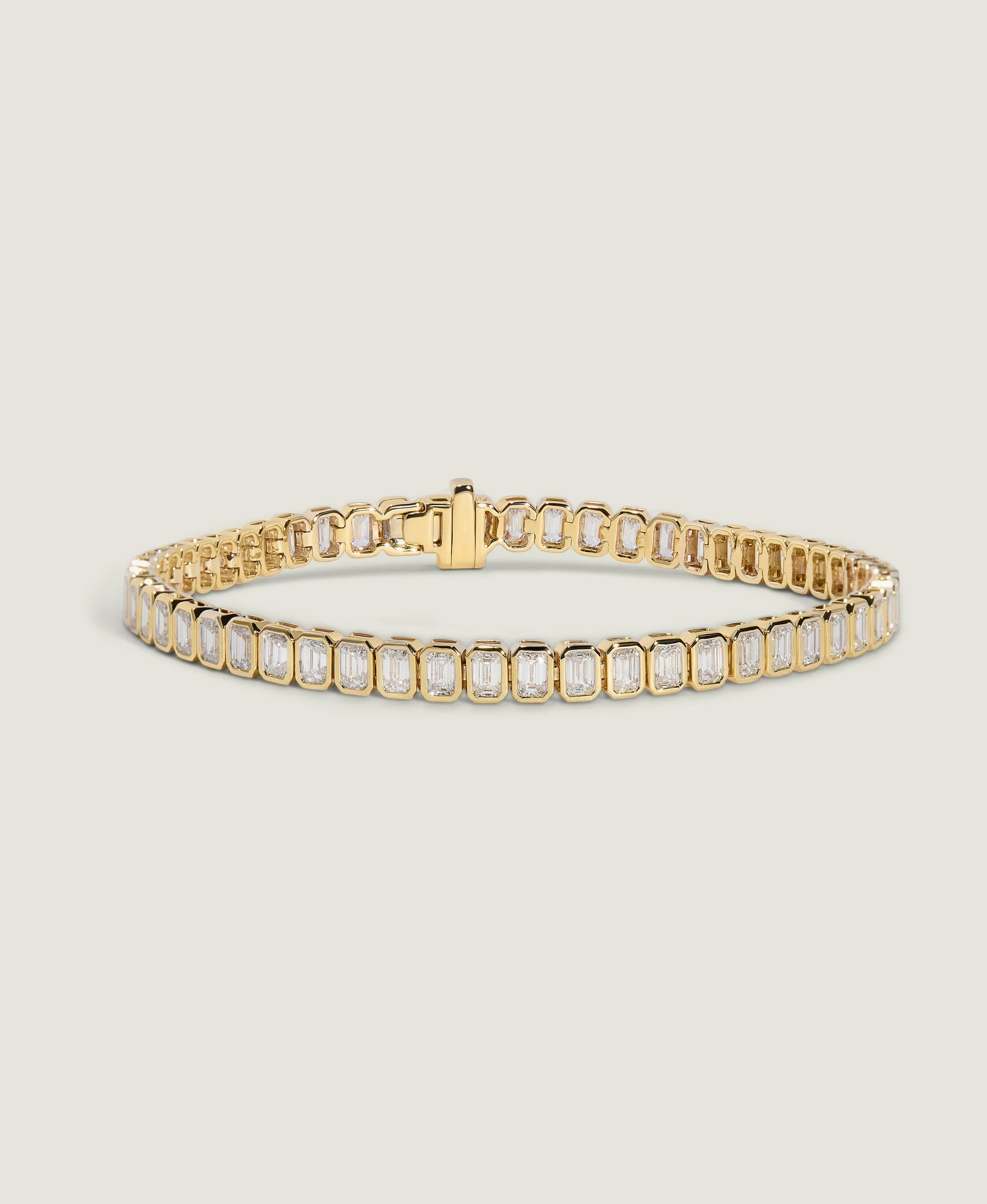 Venus Bezel Tennis Bracelet