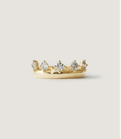 Provence Diamond Crown Ring