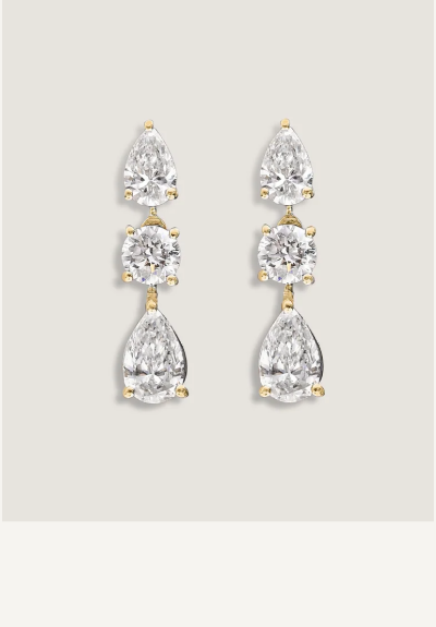 THIRD TIMES A CHARM DROP EARRINGS