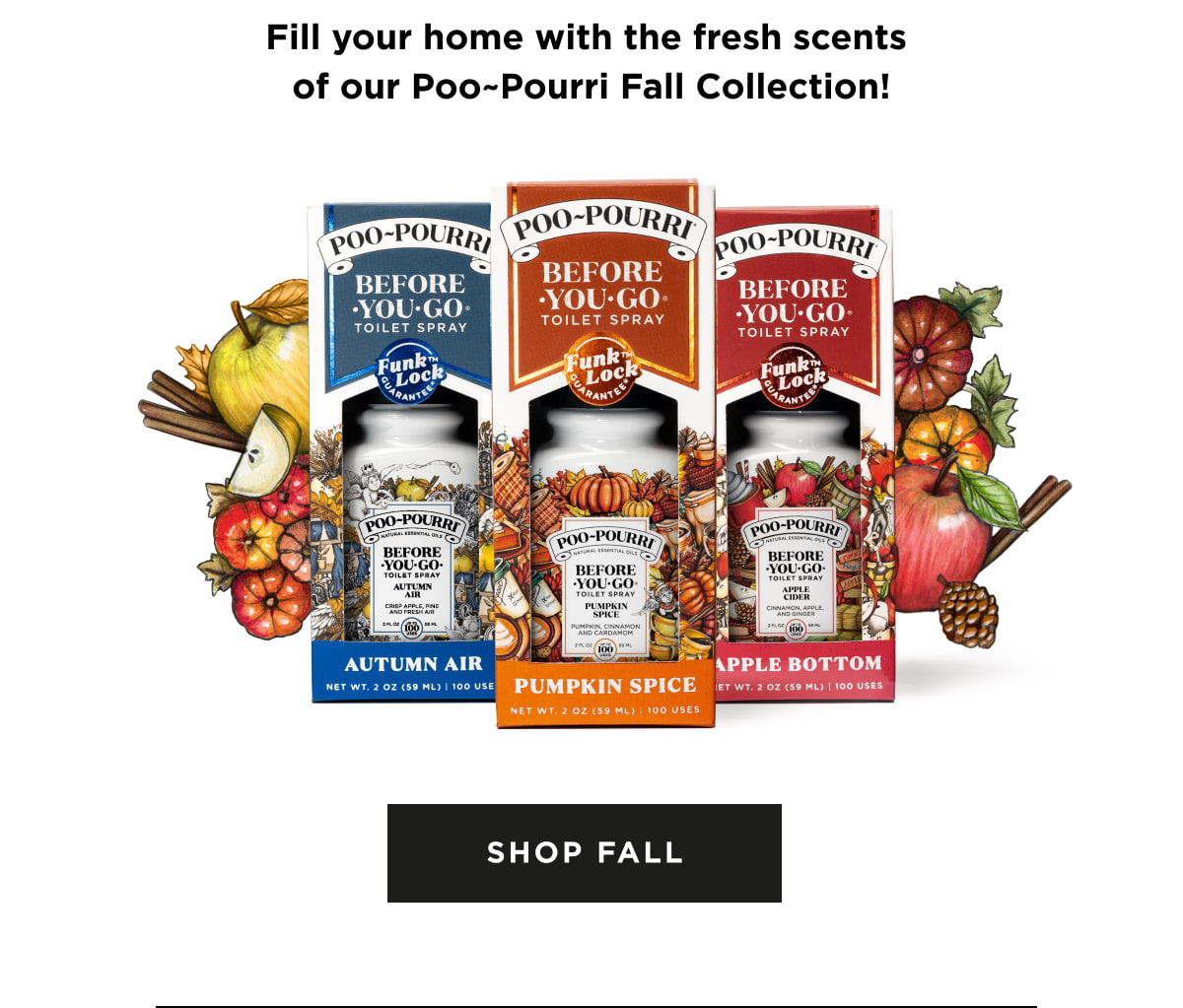 September is (almost) in the air 🍂 Poo Pourri