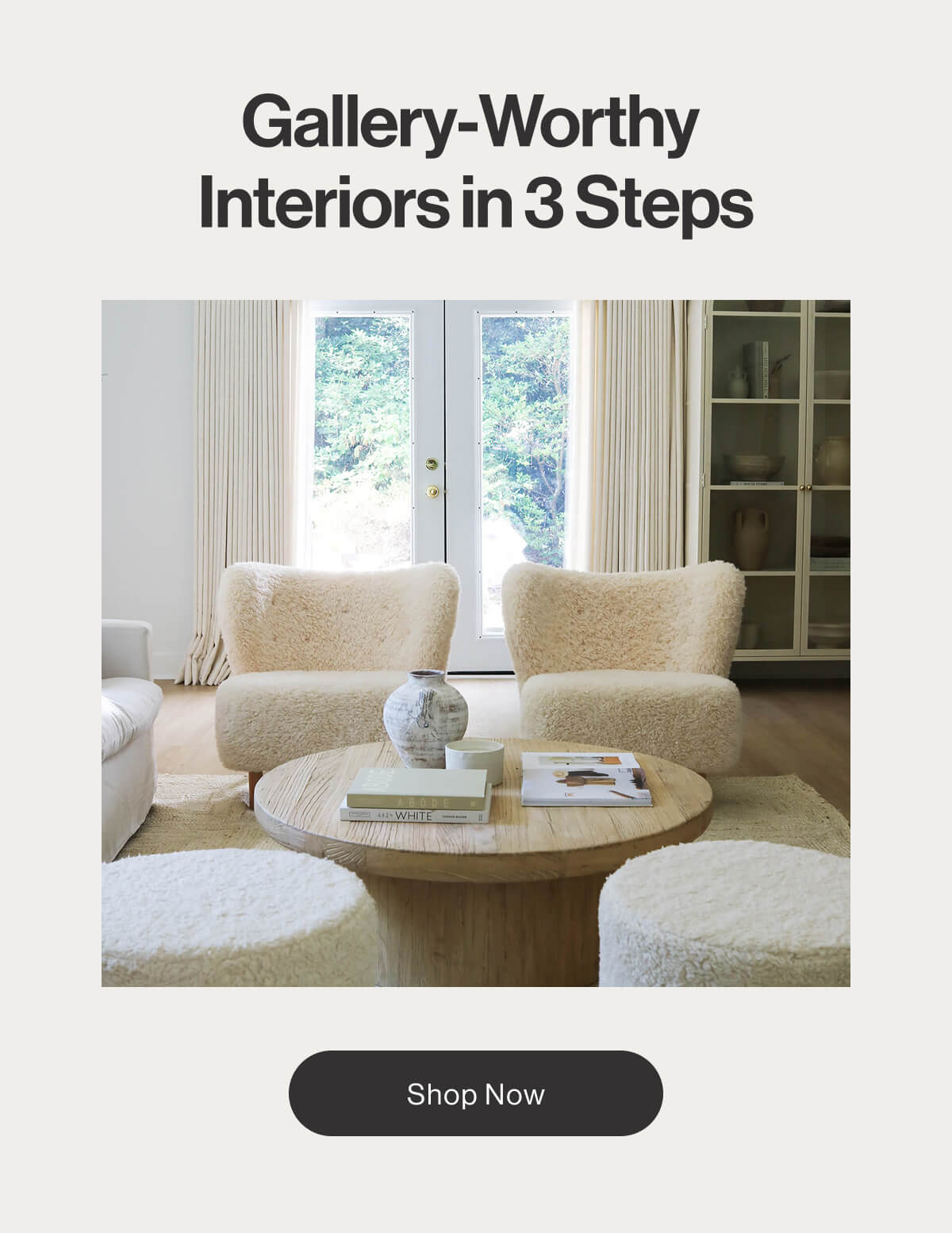 Gallery‑Worthy Interiors in 3 Steps