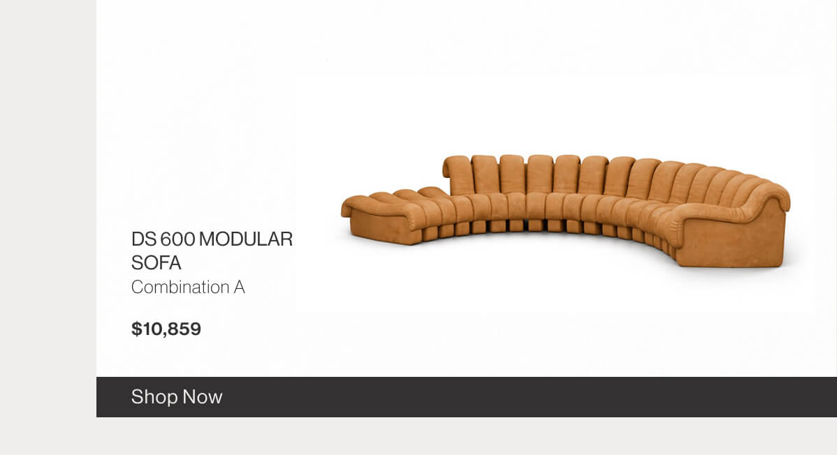 DS 600 Modular Sofa | Combination A - $10,859 - Shop Now