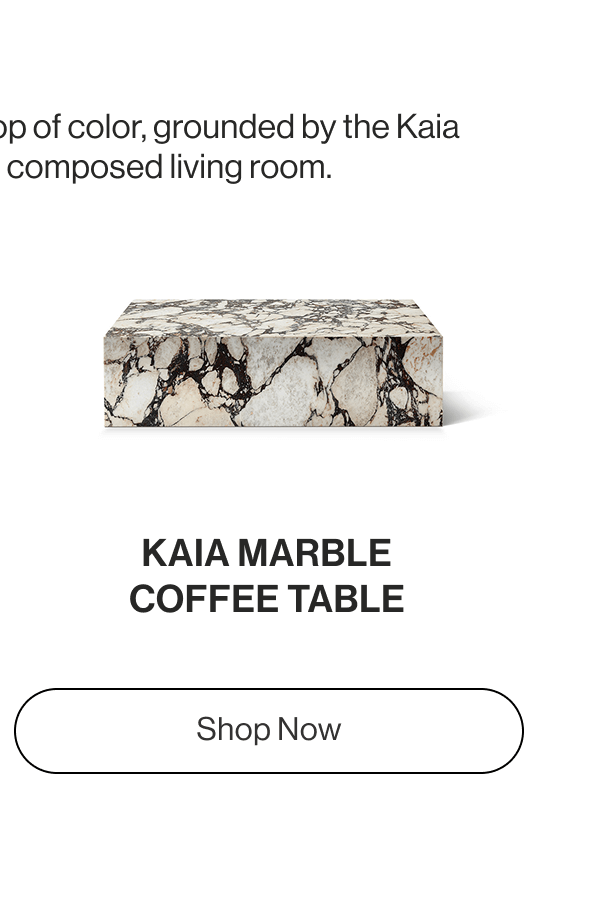 Kaia Marble Coffee Table - Shop Now