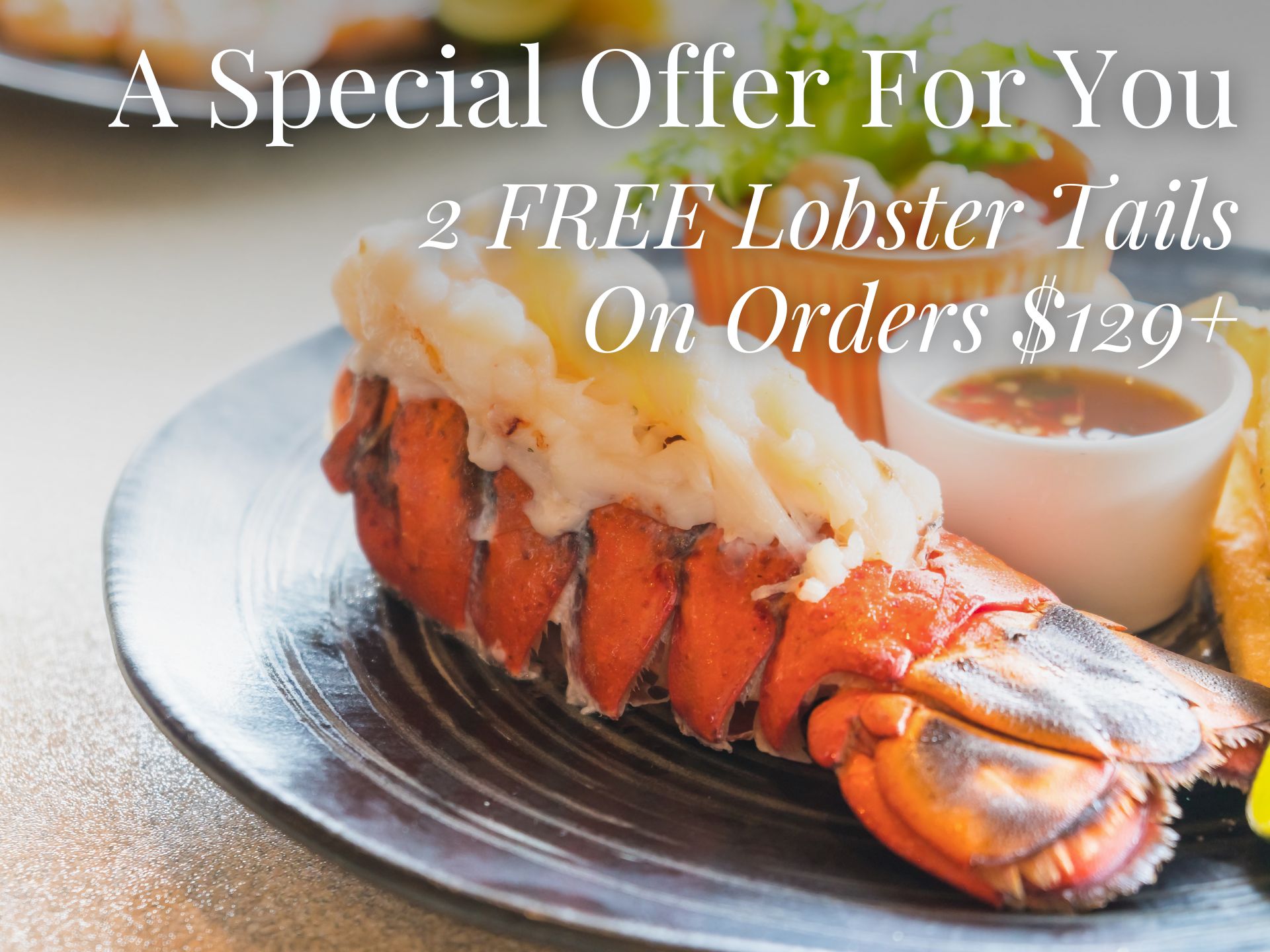 Try Our Delicious Maine Lobster Tails for FREE 🦞 Sizzlefish