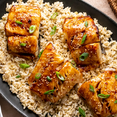 Tahini Salmon